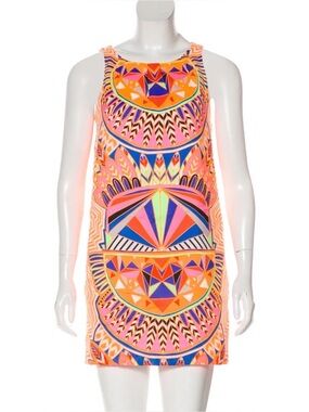 Mara Hoffman Geometric Sleeveless Shift Dress